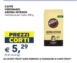 Esselunga CAFFÈ VERGNANO AROMA INTENSO offerta