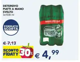 Esselunga DETERSIVO PIATTI A MANO SVELTO offerta
