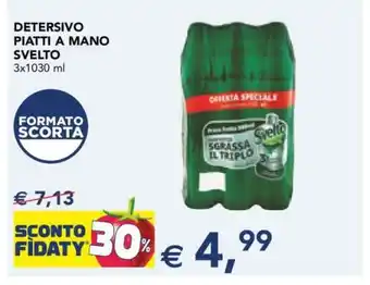 Esselunga DETERSIVO PIATTI A MANO SVELTO offerta