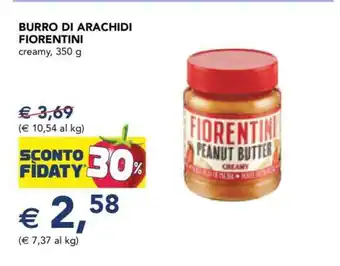 Esselunga BURRO DI ARACHIDI FIORENTINI offerta