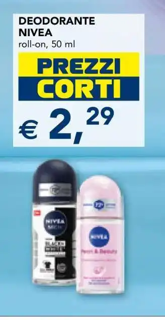 Esselunga DEODORANTE NIVEA offerta