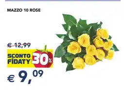 Esselunga MAZZO 10 ROSE offerta
