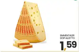 Eurospar EMMENTALER DOP ALLETTO offerta