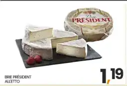 Eurospar Brie President offerta
