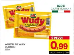 Eurospar WÜRSTEL AIA WUDY CLASSICO offerta