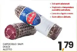 Eurospar CAPOCOLLO SALPI DOLCE ALLETTO offerta