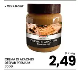 Eurospar CREMA DI ARACHIDI DESPAR PREMIUM 350G offerta