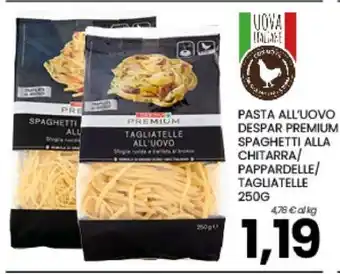 Eurospar Pasta all’uovo Despar Premium offerta