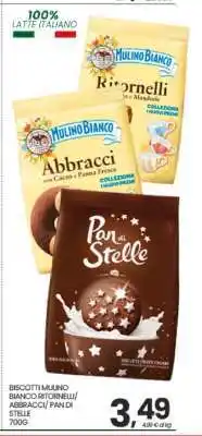 Eurospar BISCOTTI MULINO BIANCO RITORNELLI/ ABBRACCI/ PAN DI STELLE offerta