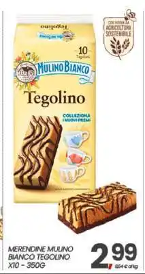 Eurospar MERENDINE MULINO BIANCO TEGOLINO offerta