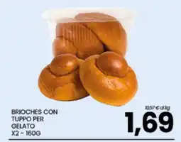 Eurospar BRIOCHES CON TUPPO PER GELATO offerta
