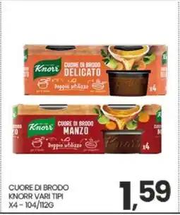 Eurospar CUORE DI BRODO offerta
