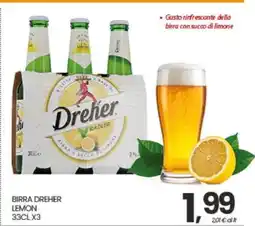 Eurospar BIRRA DREHER LEMON offerta