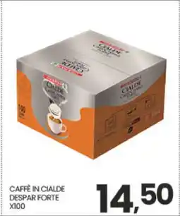 Eurospar CAFFÈ IN CIALDE DESPAR FORTE X100 offerta