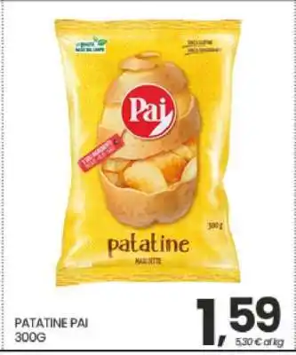 Eurospar PATATINE PAI offerta