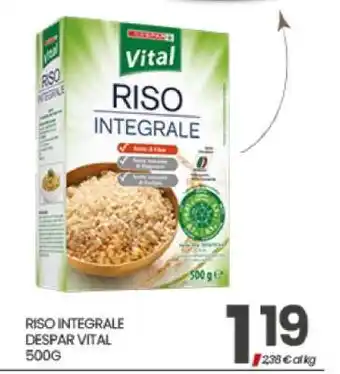 Eurospar RISO INTEGRALE DESPAR VITAL 500G offerta