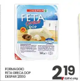Eurospar FORMAGGIO FETA GRECA DOP offerta