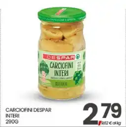 Eurospar CARCIOFINI DESPAR INTERI offerta
