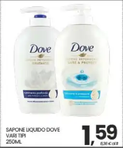 Eurospar SAPONE LIQUIDO DOVE offerta