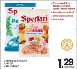 Eurospar Caramelle Sperlari offerta