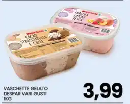 Eurospar VASCHETTE GELATO DESPAR VARI GUSTI offerta