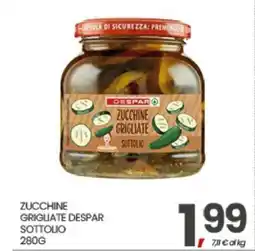 Eurospar ZUCCHINE GRIGLIATE DESPAR offerta