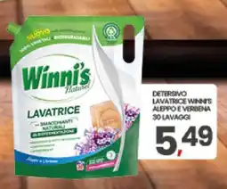 Eurospar DETERSIVO LAVATRICE WINNI'S ALEPPO E VERBENA offerta