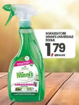 Eurospar SGRASSATORE WINNI'S UNIVERSALE 500ML offerta