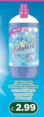 Acqua & Sapone FABULOSO xxl fresco mattino offerta