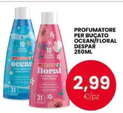 Eurospar PROFUMATORE PER BUCATO OCEAN/FLORAL DESPAR 250ML offerta