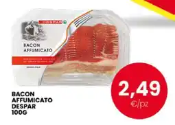 Eurospar BACON AFFUMICATO DESPAR 100G offerta