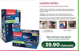 Acqua & Sapone h2pro flat/spin mop system offerta