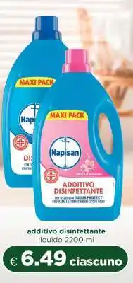 Acqua & Sapone NAPISAN ADDITIVO DISINFETTANTE offerta