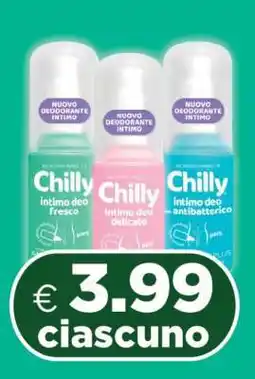 Acqua & Sapone Chilly Intimo Deo offerta