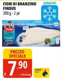 Tigros Fiori di branzino FINDUS offerta