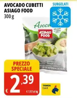 Tigros Avocado cubetti ASIAGO FOOD offerta