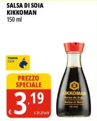 Tigros Salsa di soia KIKKOMAN offerta