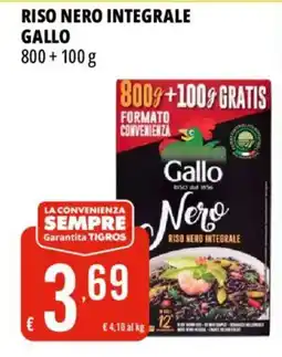 Tigros Riso nero integrale GALLO offerta