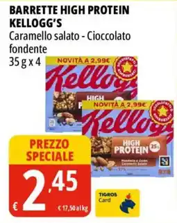 Tigros Barrette high protein KELLOGG'S offerta