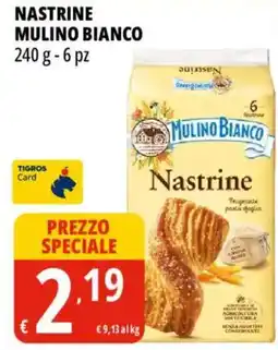Tigros Nastrine MULINO BIANCO offerta