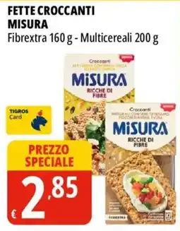 Tigros Fette croccanti MISURA offerta