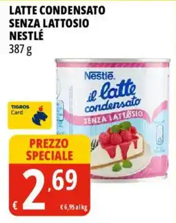 Tigros Latte condensato senza lattosio NESTLÉ offerta