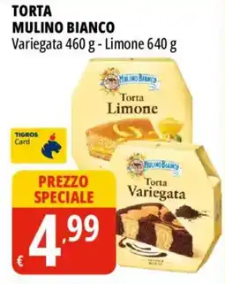 Tigros Torta mulino bianco variegata, limone offerta