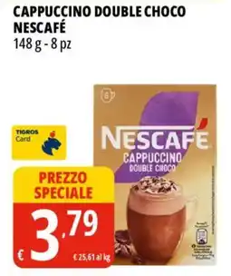 Tigros Cappuccino double choco NESCAFÉ offerta
