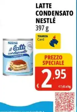 Tigros Latte condensato NESTLÉ offerta