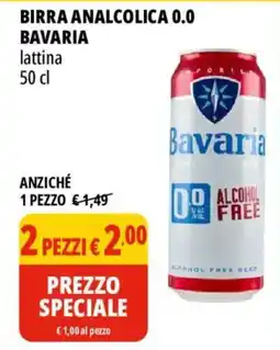 Tigros Birra analcolica 0.0 BAVARIA offerta