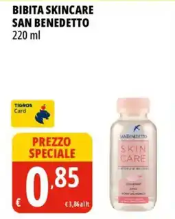 Tigros Bibita skincare SAN BENEDETTO offerta