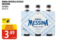 Tigros Birra cristalli di sale MESSINA offerta