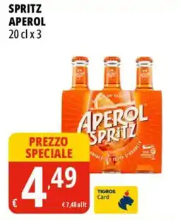 Tigros Spritz APEROL offerta