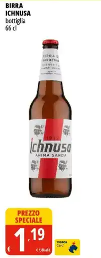 Tigros Birra ICHNUSA offerta